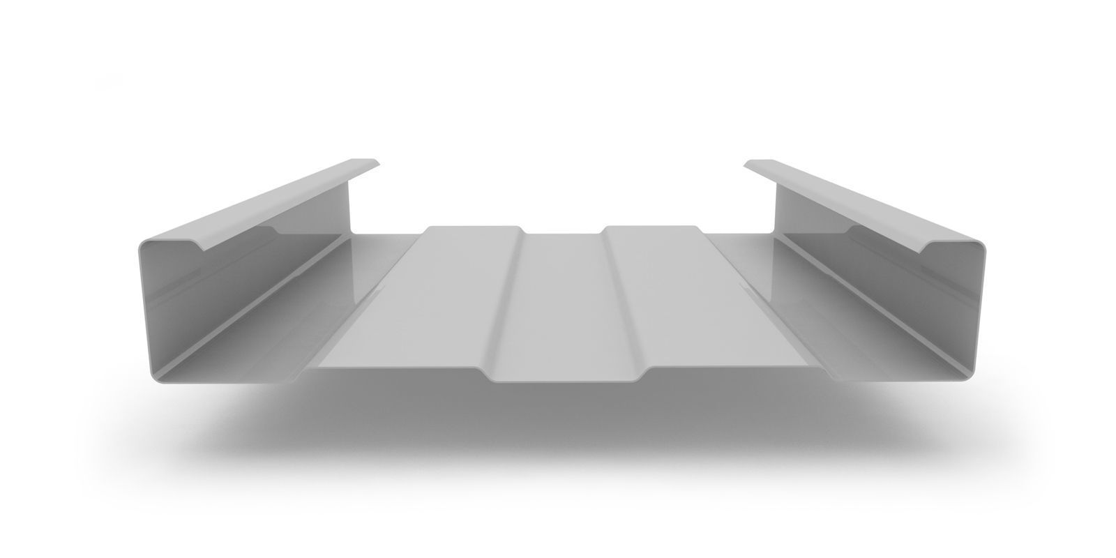 Сэндвич-профиль начальный МП СПН-100х595, цинк, 0,80 мм